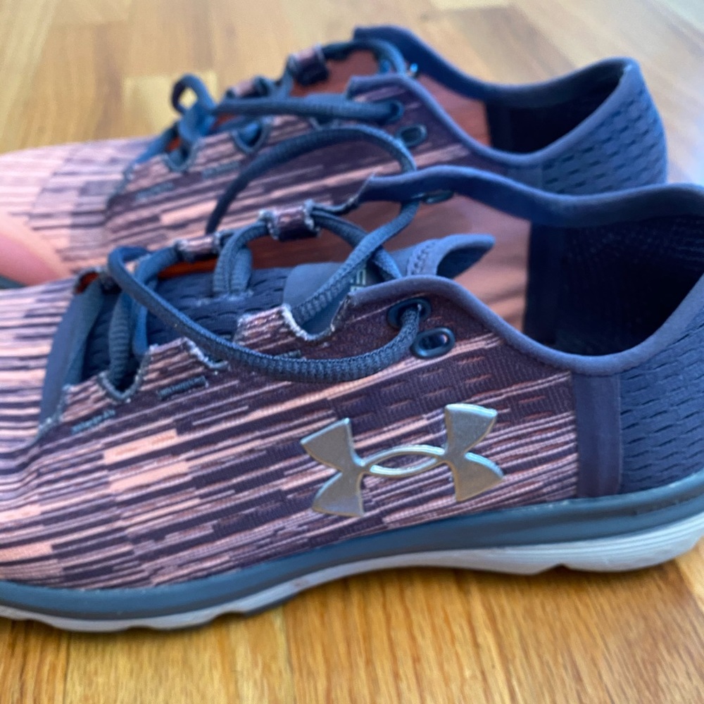 Under Armour sneakers, worn ONCE, size 10